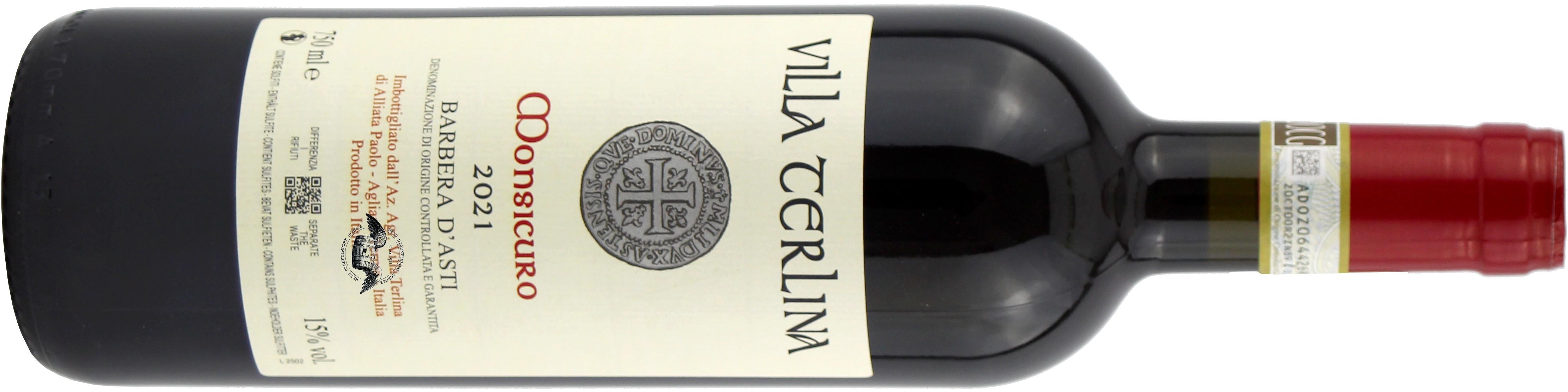 2021 Barbera d'Asti Monsicuro, Biowein