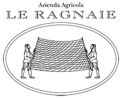 Azienda Agricola Le Ragnaie Logo in Schwarz - Frontansicht