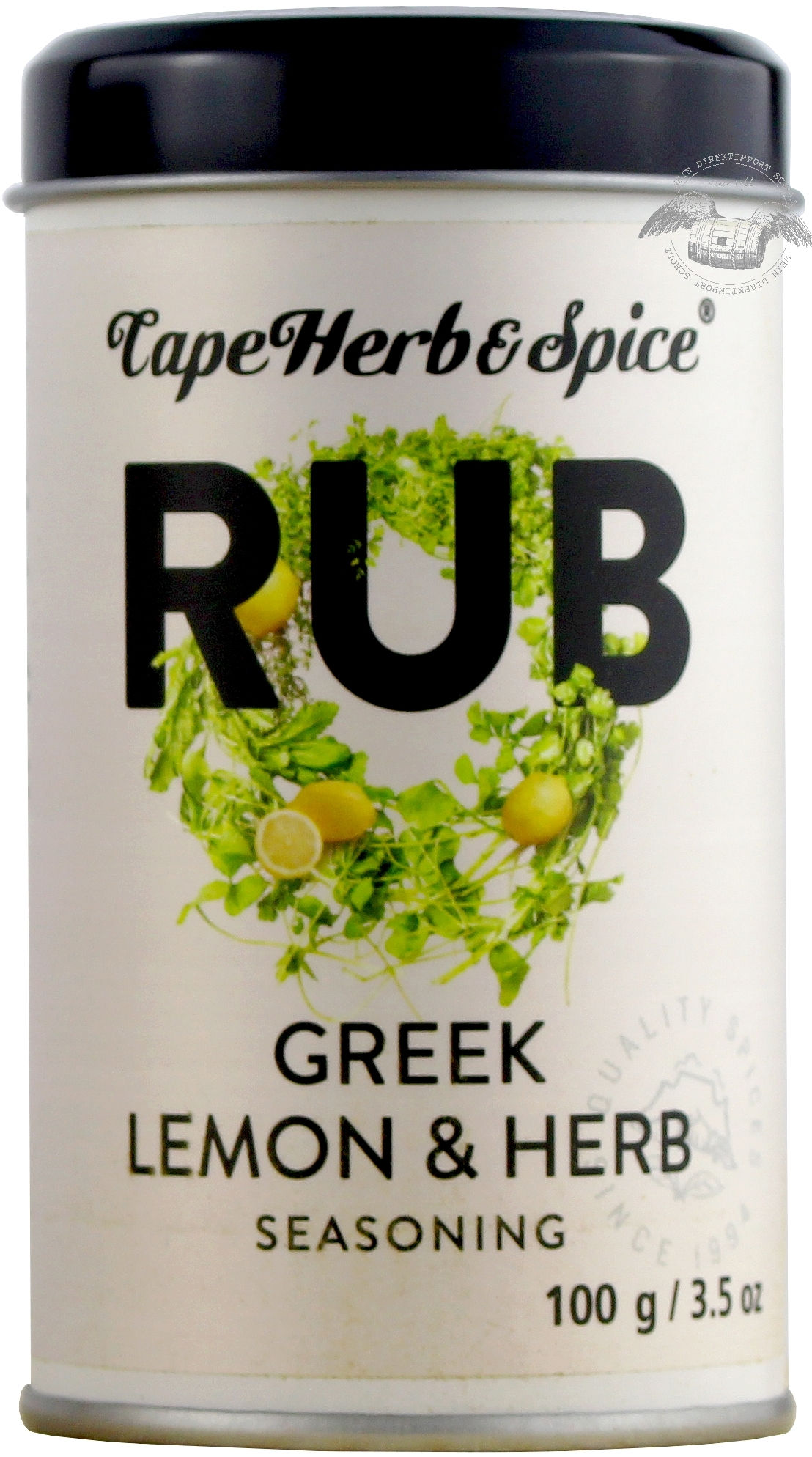 Rub Greek Lemon & Oregano 100 g, Cape Herb & Spice