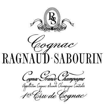 Ragnaud-Sabourin Cognac Etikett - Draufsicht