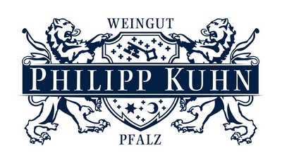 Philipp Kuhn Logo in Blau - Vorderansicht