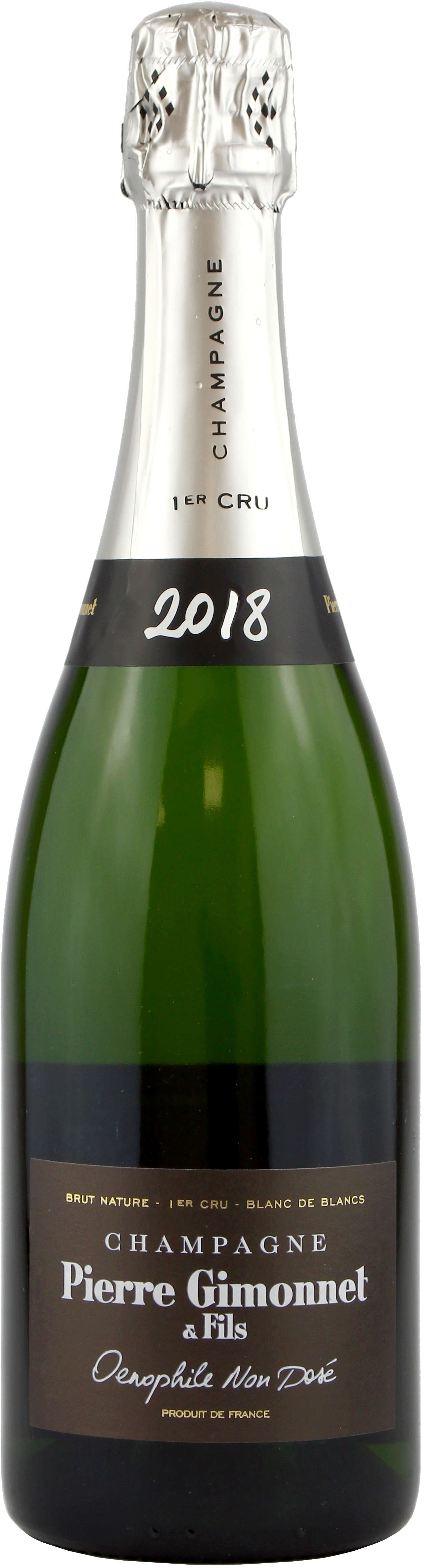 Champagne 'Œnophile' Premier Cru Blanc de Blanc Brut nature 2018