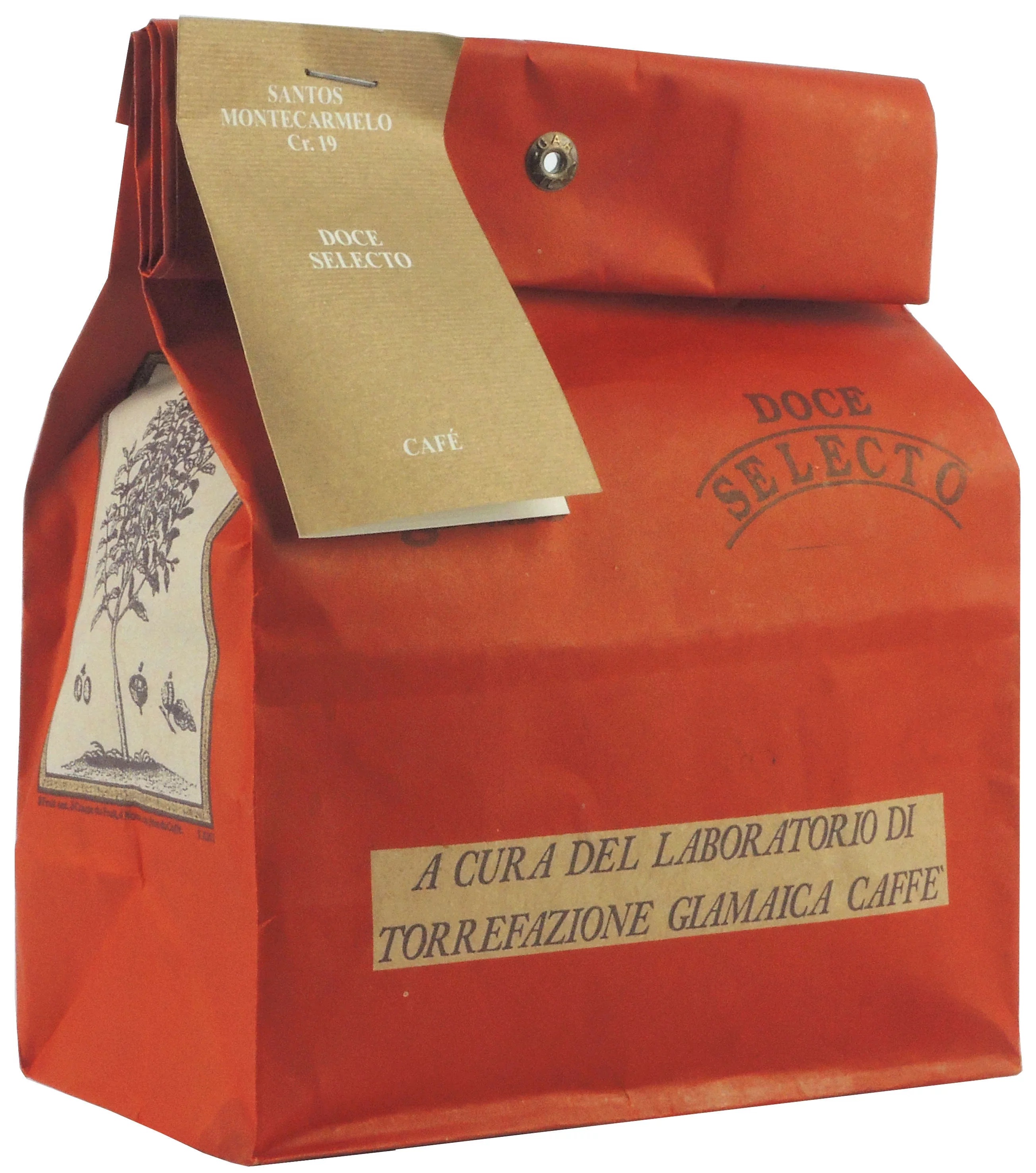 Doce Selecto Santos Montecarmelo Cr.19, ganze Bohne, Torrefazione Giamaica Caffè