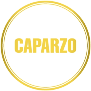 Caparzo Logo in Gelb - Vorderansicht