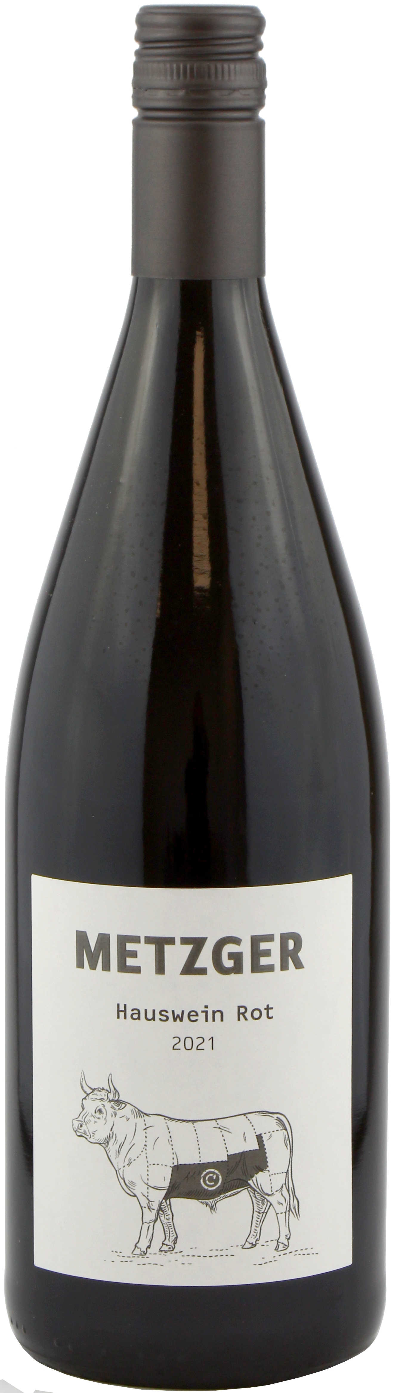 2021 Hauswein Rot Literflasche