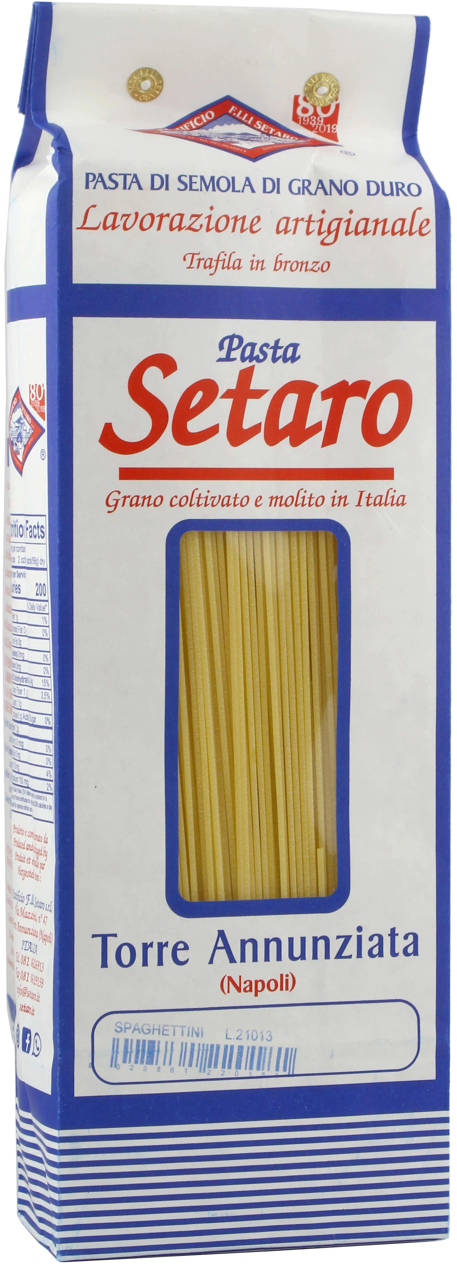 Pasta Spaghettini 1 kg, Setaro