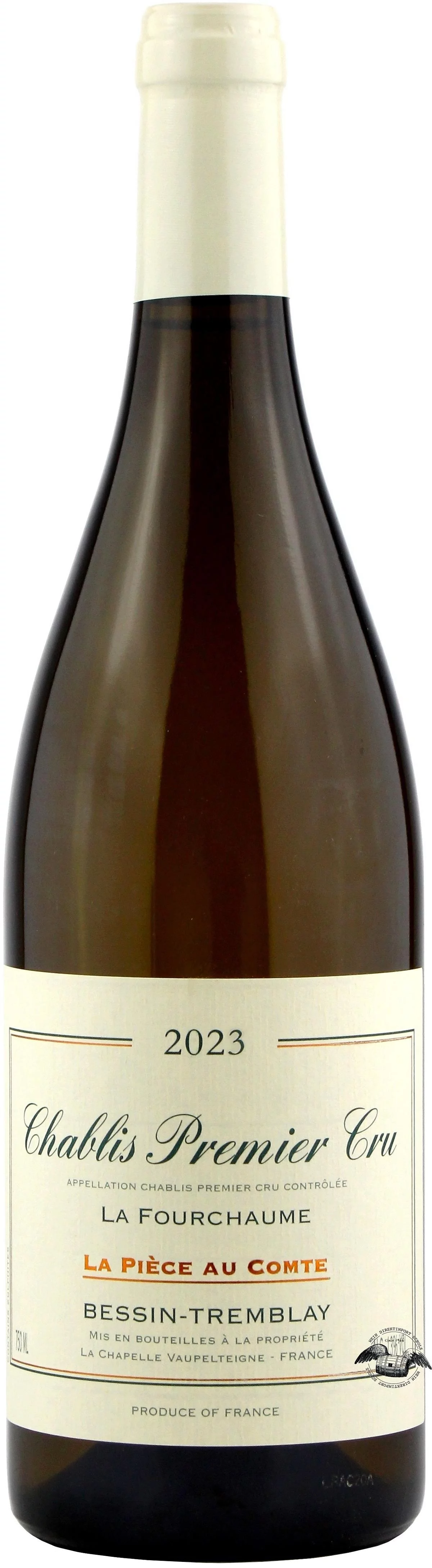 2023 Chablis 1er Cru 'Fourchaume La Pièce au Comte' Weißwein Bessin Tremblay