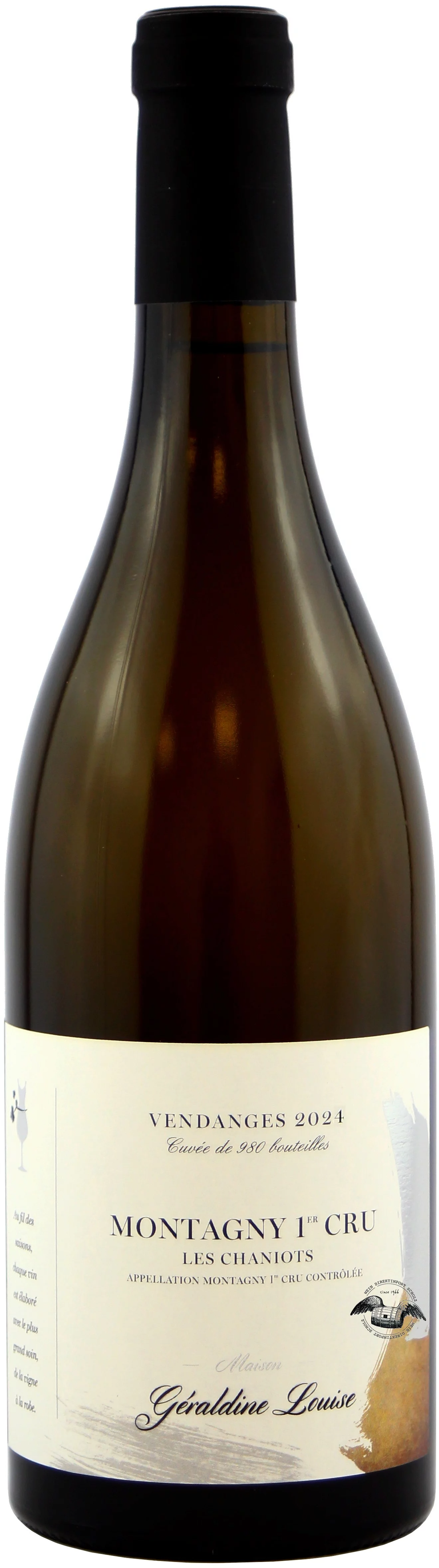 Geraldine Louise 2024 Montagny Blanc 1er Cru Les Chaniots