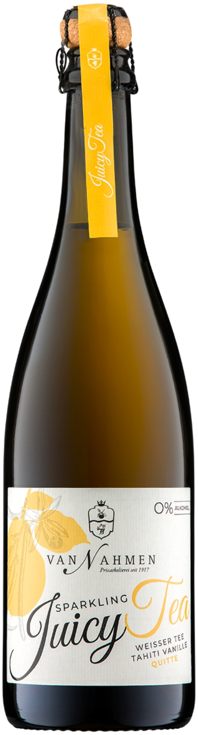 Sparkling Juicy Tea Weisser Tee - Tahiti Vanille - Quitte