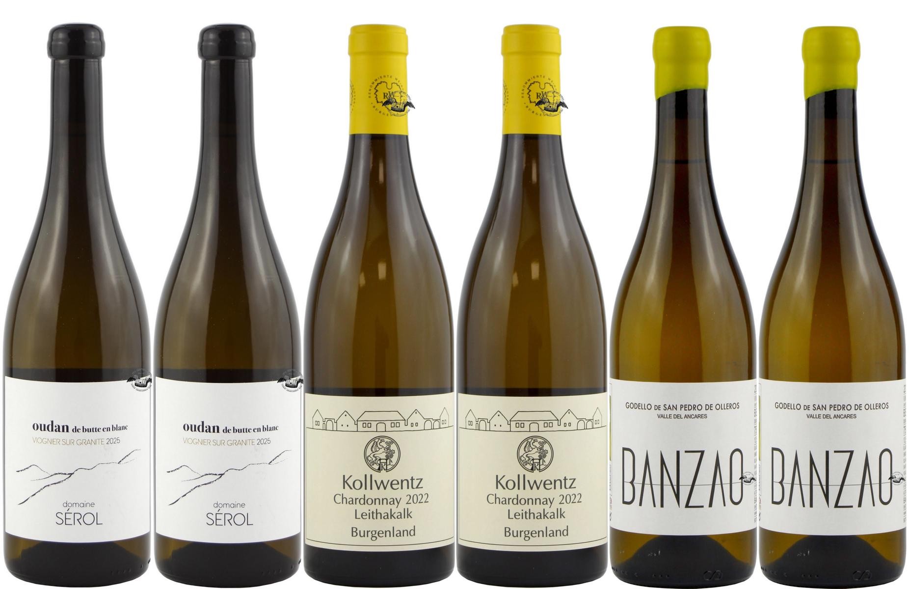 6er-Paket-Weissweine-Viognier-Chardonnay-Godello