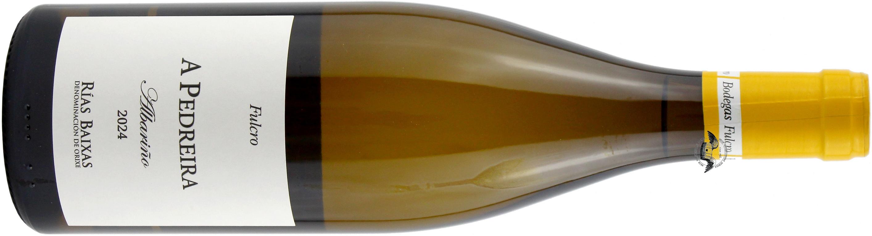 2024 Albariño 'A Pedreira' Weißwein von Bodegas Fulcro in Vorderansicht