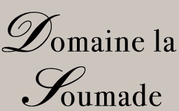 Domaine la Soumade Logo in Schwarz - Vorderansicht
