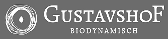 Gustavshof Logo in Grau - Vorderansicht