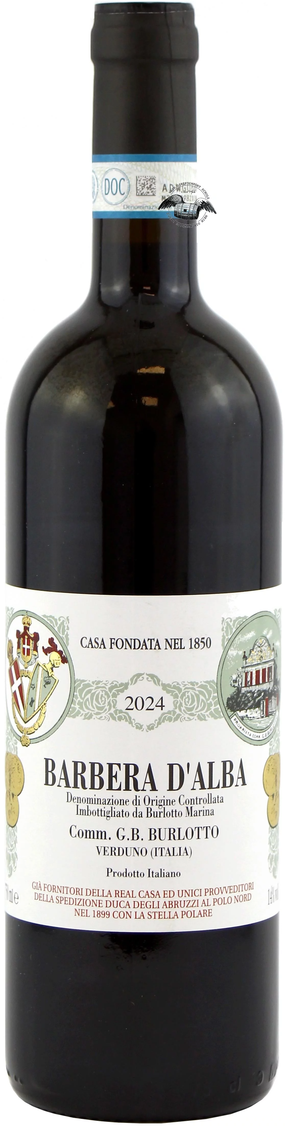2024 Barbera d'Alba von Comm. G.B. Burlotto Artikelnummer 10017487