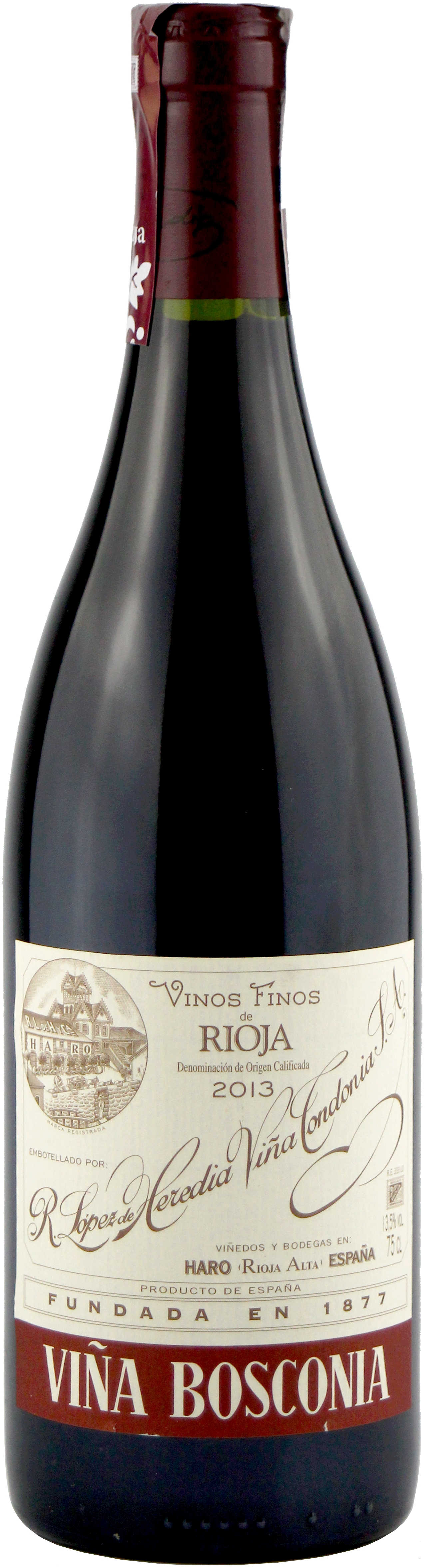 11 + 1 2013 Rioja Tinto Crianza Viña Bosconia