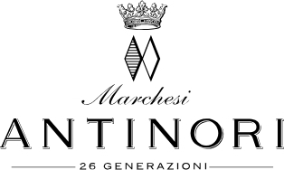 Antinori Logo in Schwarz-Weiß - Vorderansicht