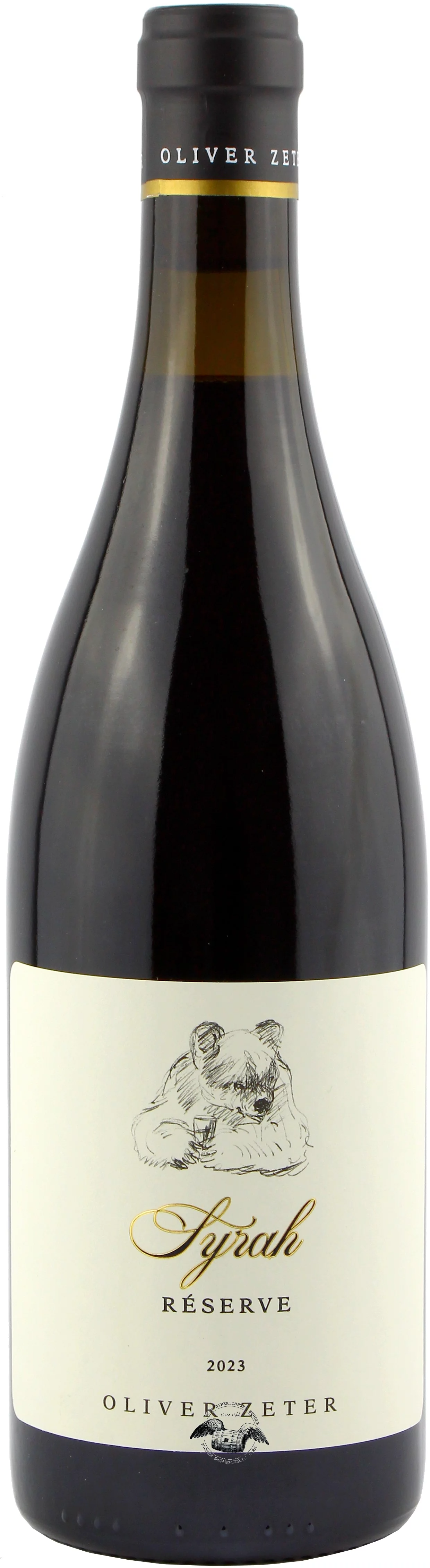 2023 Syrah Réserve trocken von Weingut Oliver Zeter