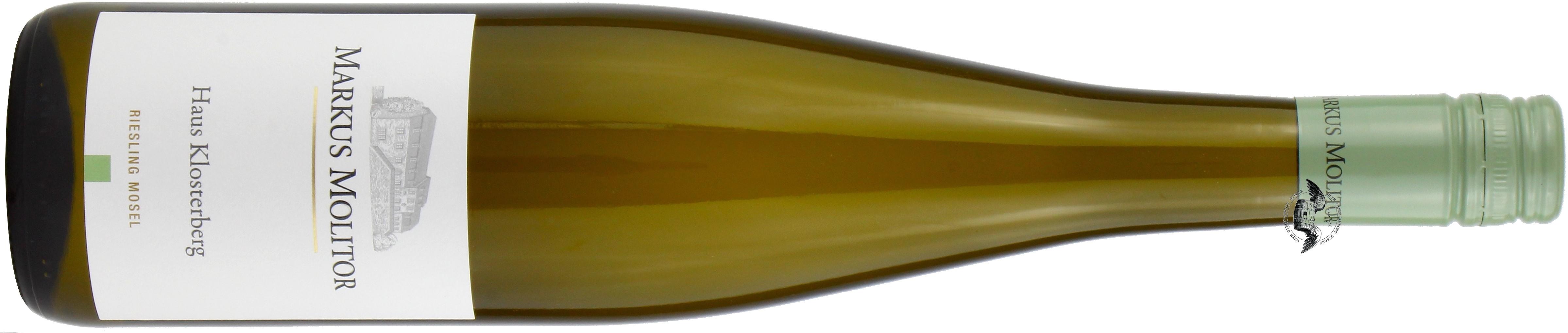 2024 Riesling feinherb Haus Klosterberg Weißwein - Vorderansicht