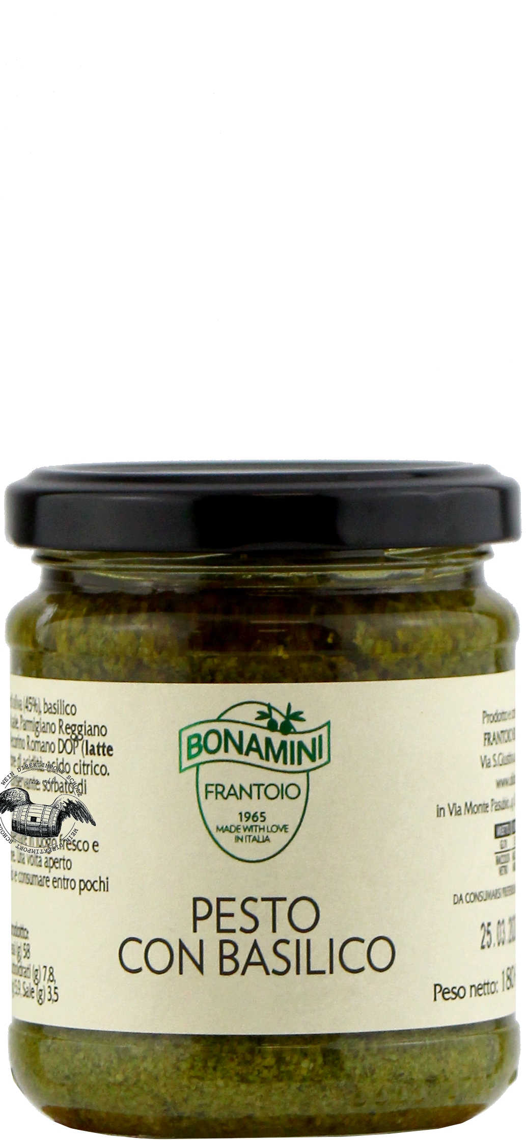 Pesto mit Basilikum 180 g