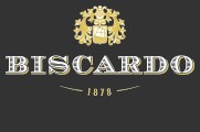 Biscardo Logo 1878 in Gold - Vorderansicht