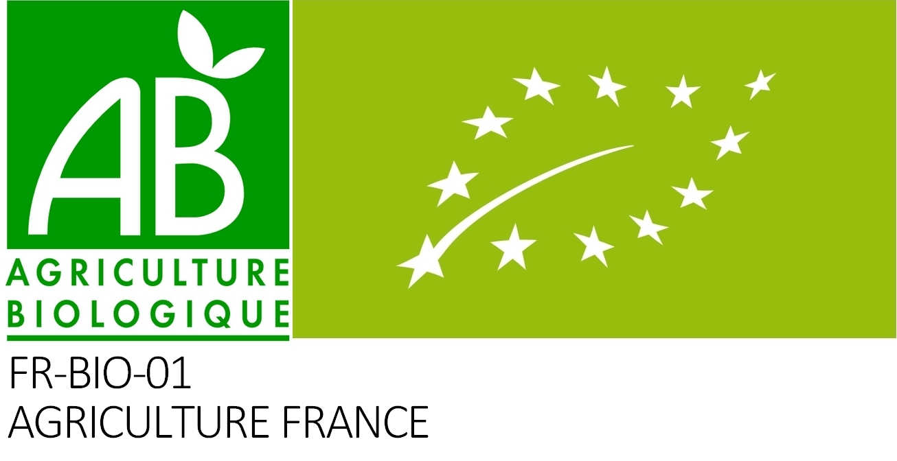 Bio-Siegel FR-BIO-01 für 2021 Echezeaux Grand Cru 'En Orveaux' - Frontansicht