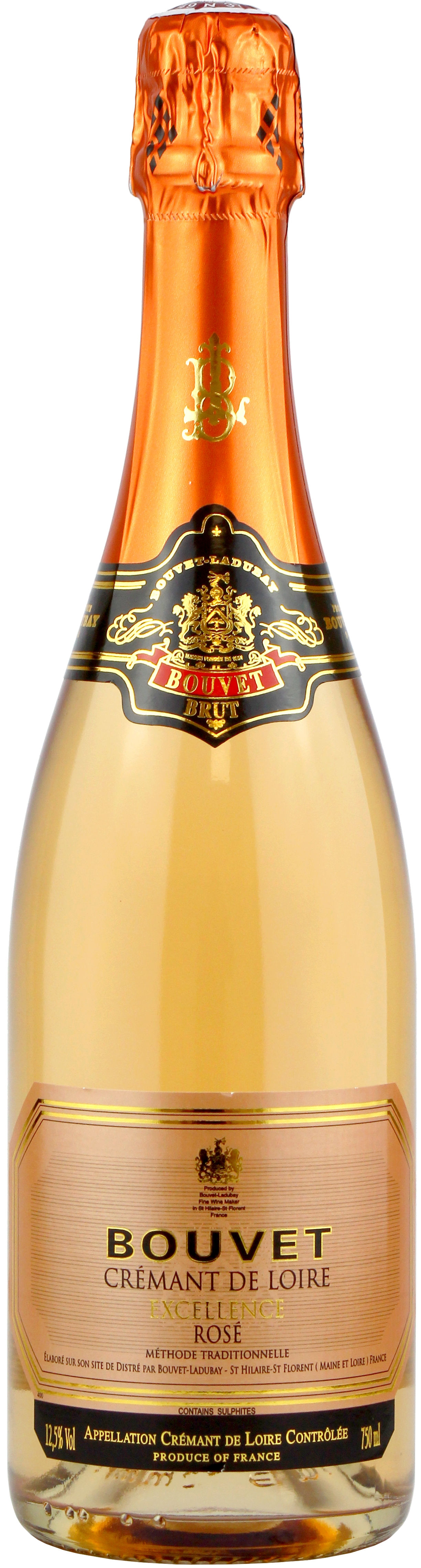 Crémant de Loire Excellence Rosé Brut, Bouvet Ladubay