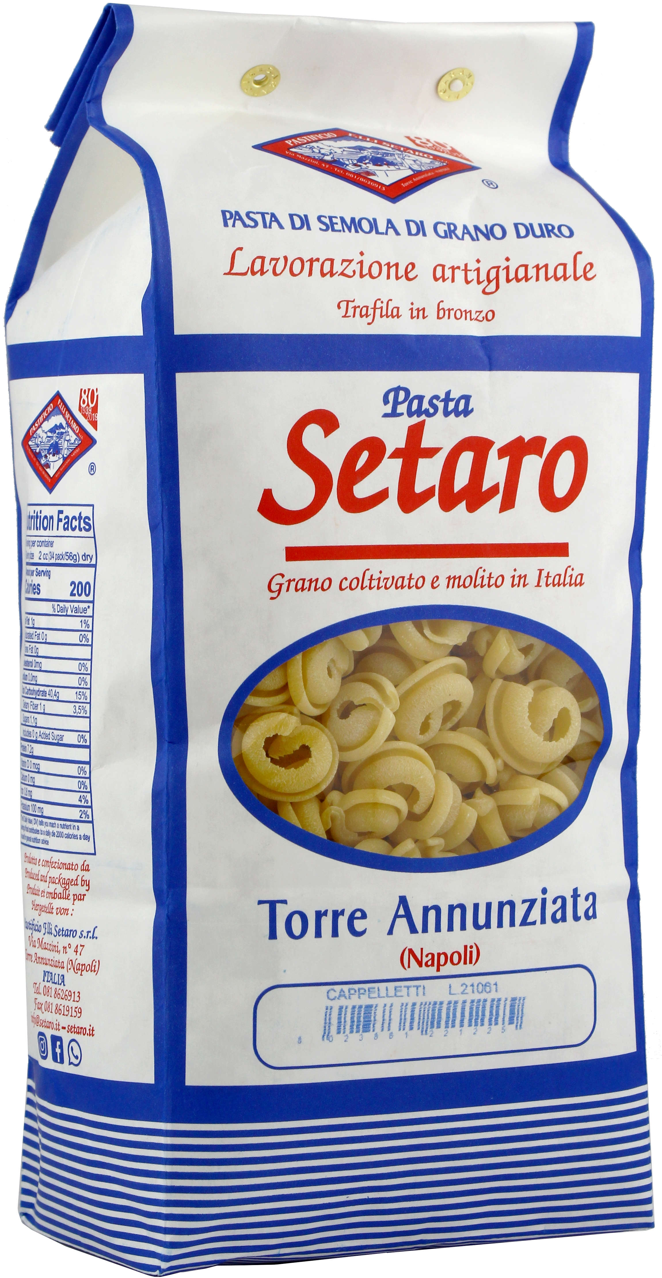 Pasta Cappelletti 1 kg, Setaro