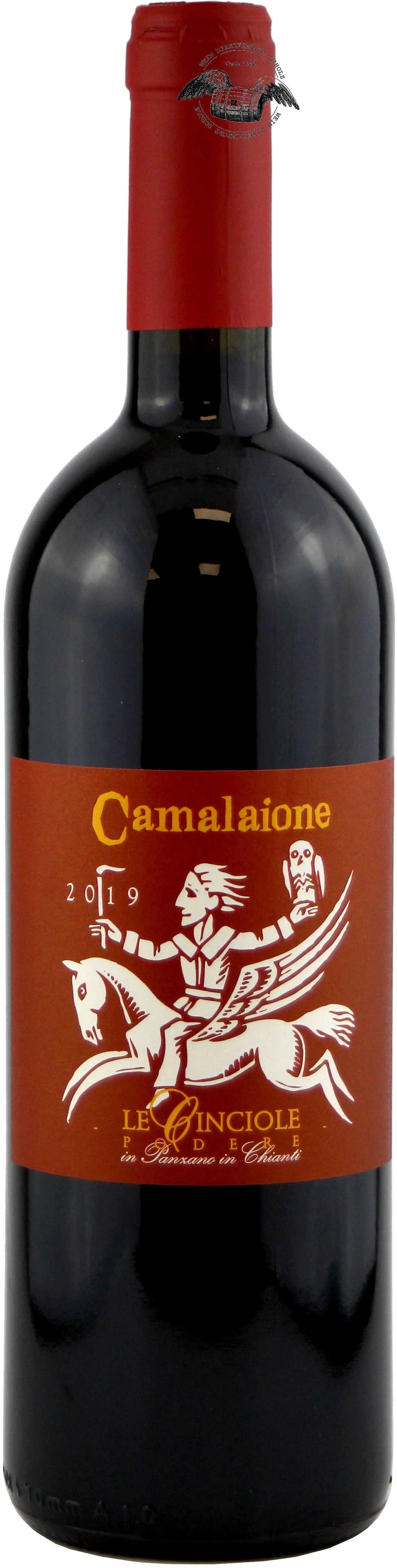 2019 Camalaione IGT Toscana Rotwein Vorderansicht