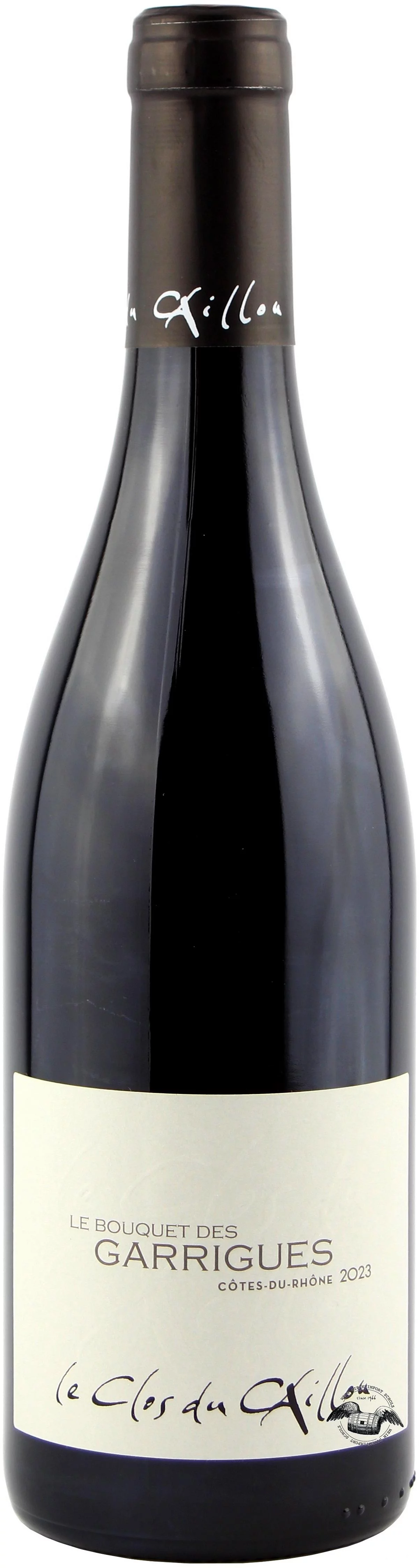 2023 Côtes du Rhône Rouge 'Le Bouquet des Garrigues' Rot Frontansicht