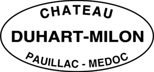 Chateau Duhart-Milon Logo schwarz Vorderansicht