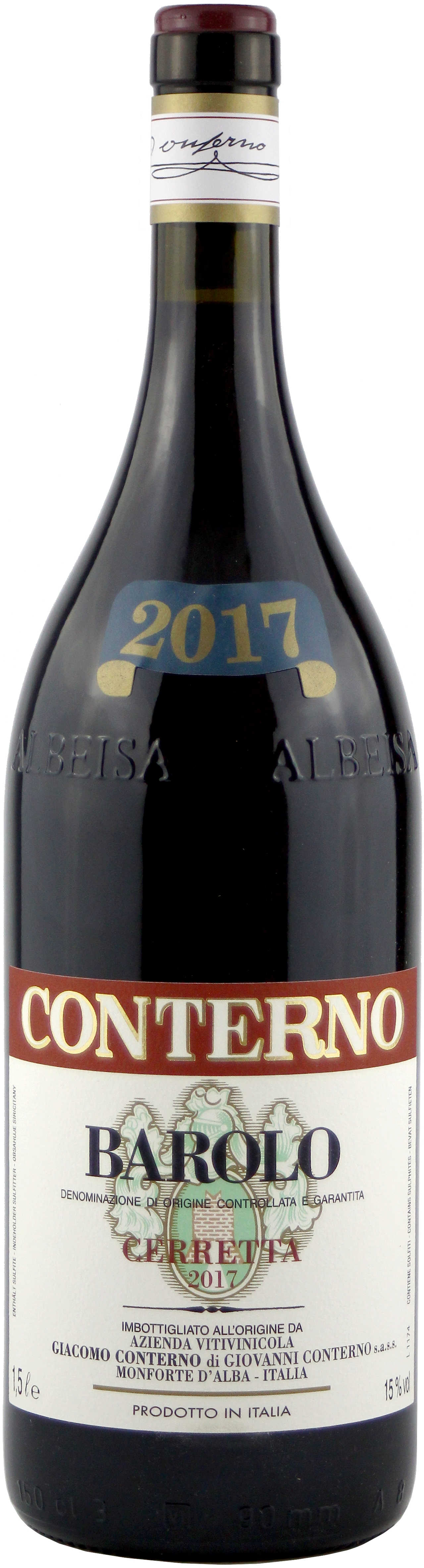 2017 Barolo Cerretta Magnum