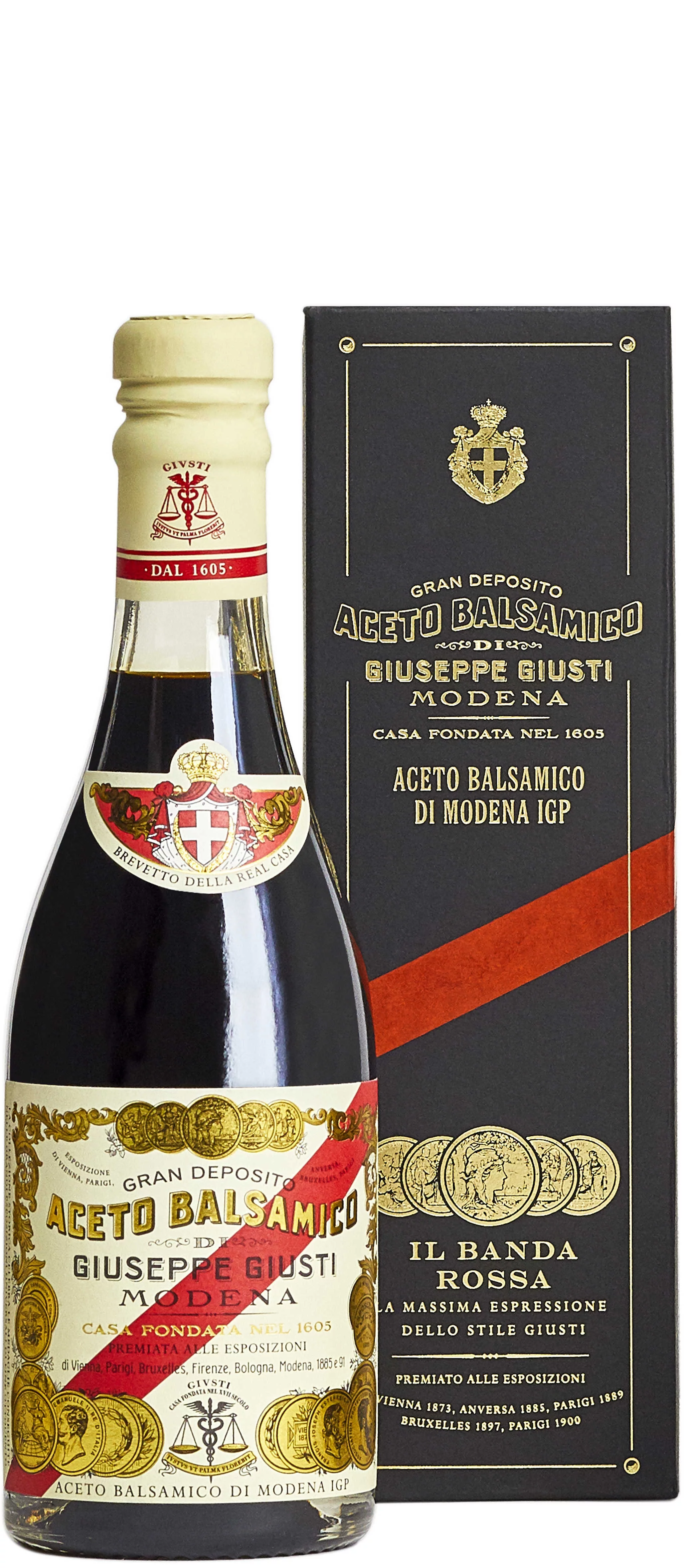 Giuseppe Giusti, 5 Medaglia d'Argento Banda Rossa, Aceto Balsamico di Modena IGP