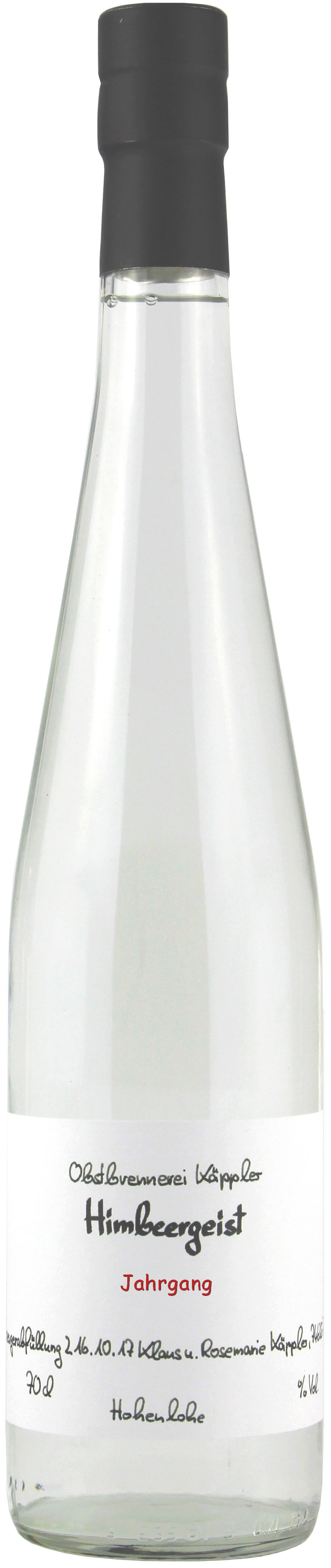 Himbeergeist, Obstbrennerei Klaus Käppler