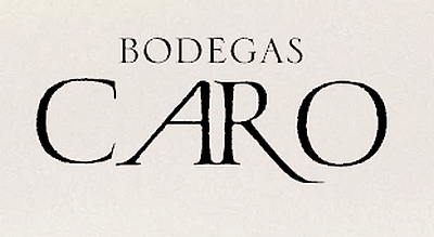 Bodegas Caro Logo in Schwarz - Vorderansicht