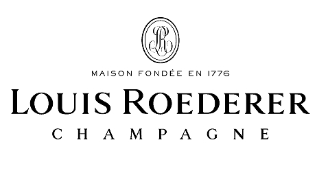 Louis Roederer Champagner Logo in Schwarz - Vorderansicht