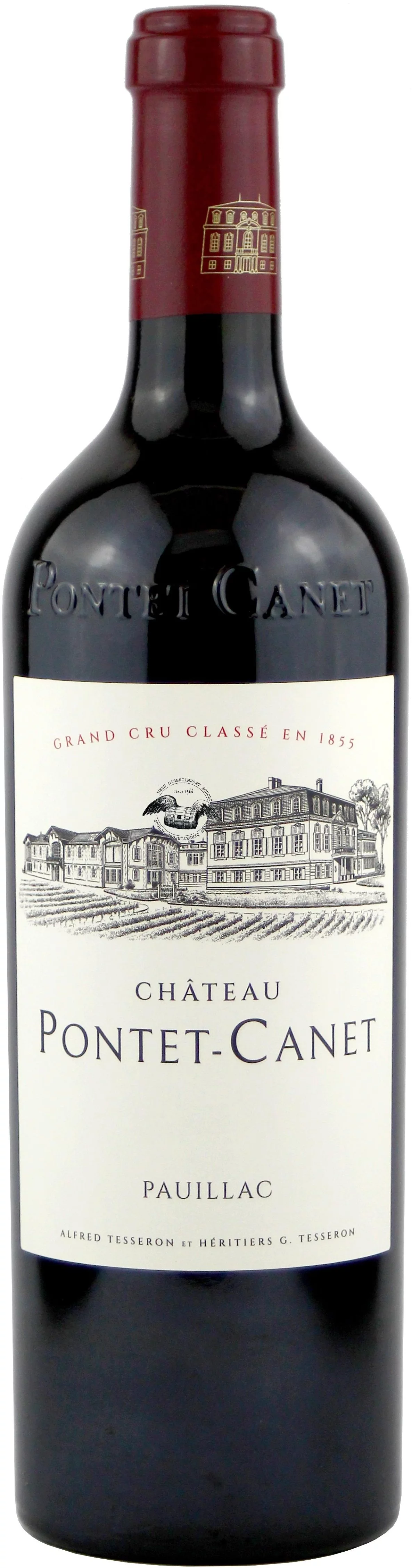 2021 Château Pontet Canet Rotwein