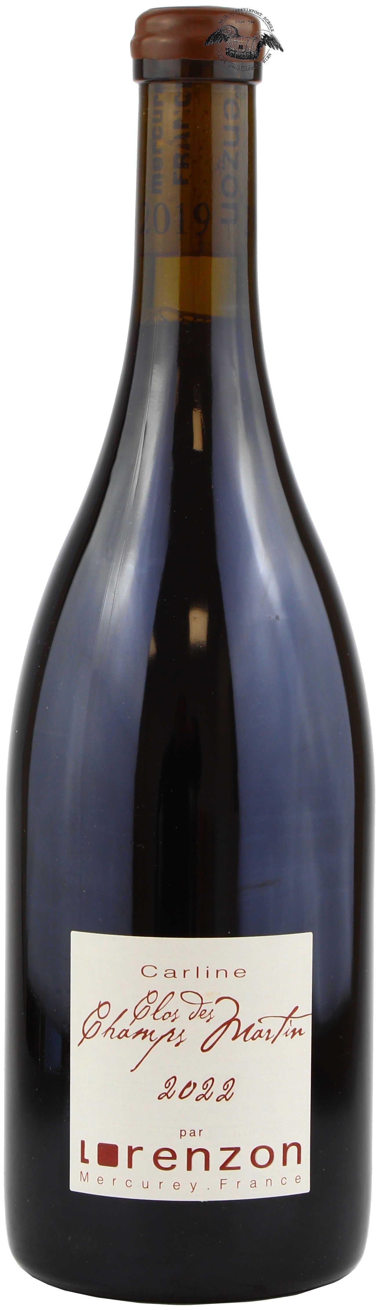 2022 Mercurey Rouge 'CARLINE' 1er Cru Clos Champ Martin