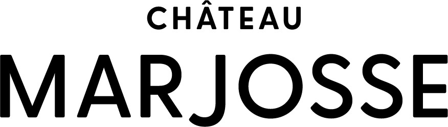 Château Marjosse Logo in Schwarz - Frontansicht