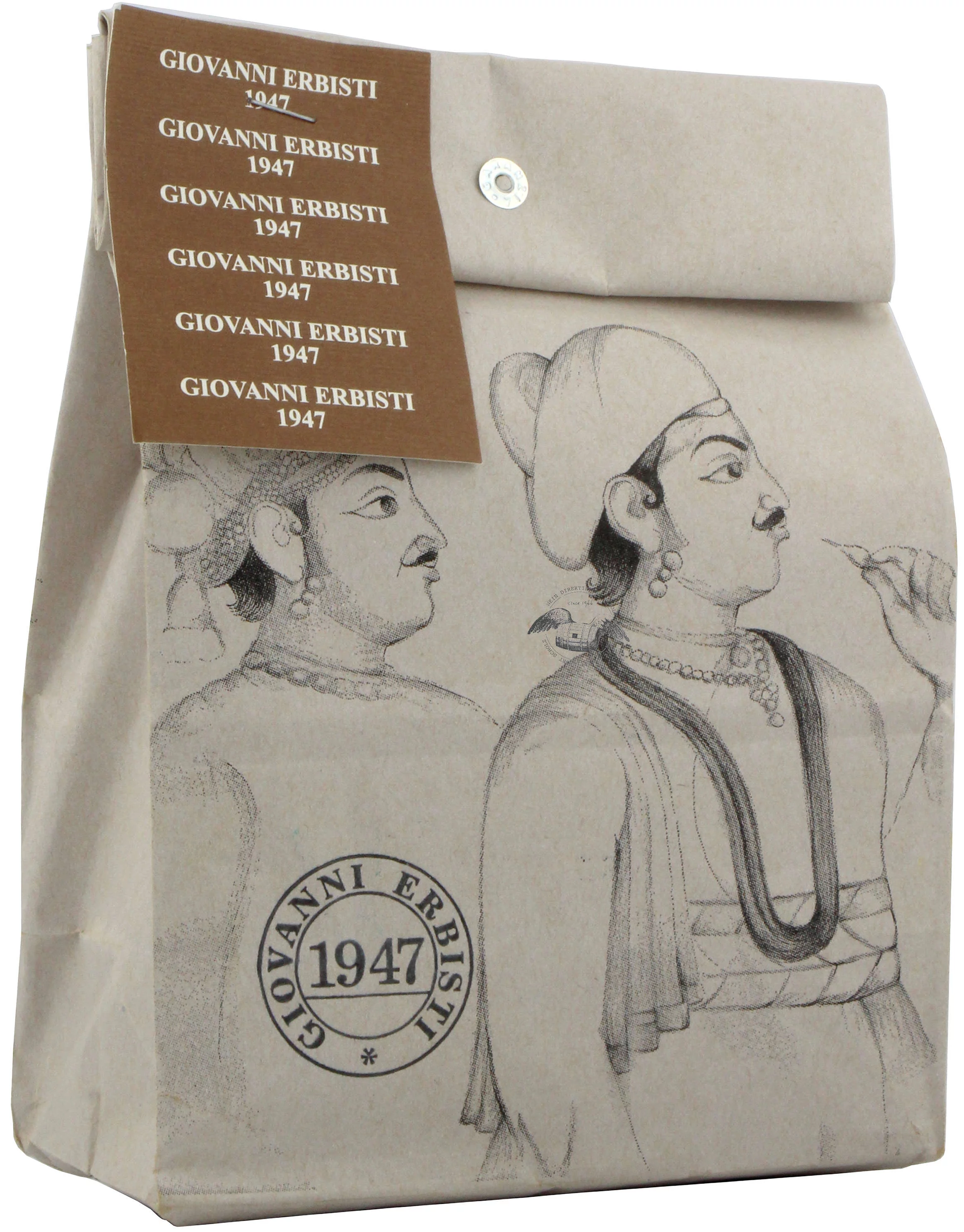 Giovanni Erbisti 1947, gemahlen, Torrefazione Giamaica Caffè