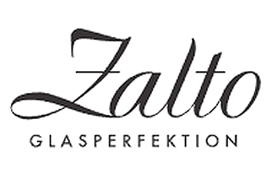 Zalto Glasperfection Logo in Schwarz - Detailansicht