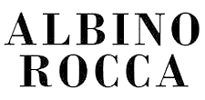 Albino Rocca Logo in Schwarz - Vorderansicht