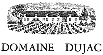 Domaine Dujac Logo in Schwarz-Weiß - Vorderansicht