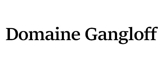 Domaine Gangloff Logo in Schwarz - Frontalansicht