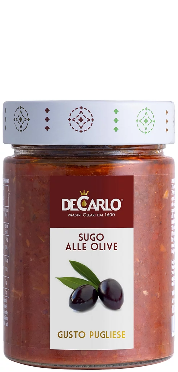 Sugo alle Olive, Tomatensauce mit Oliven 300 g