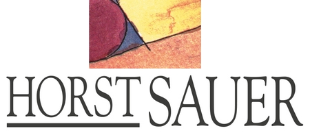 Horst Sauer Logo in Schwarz - Detailansicht