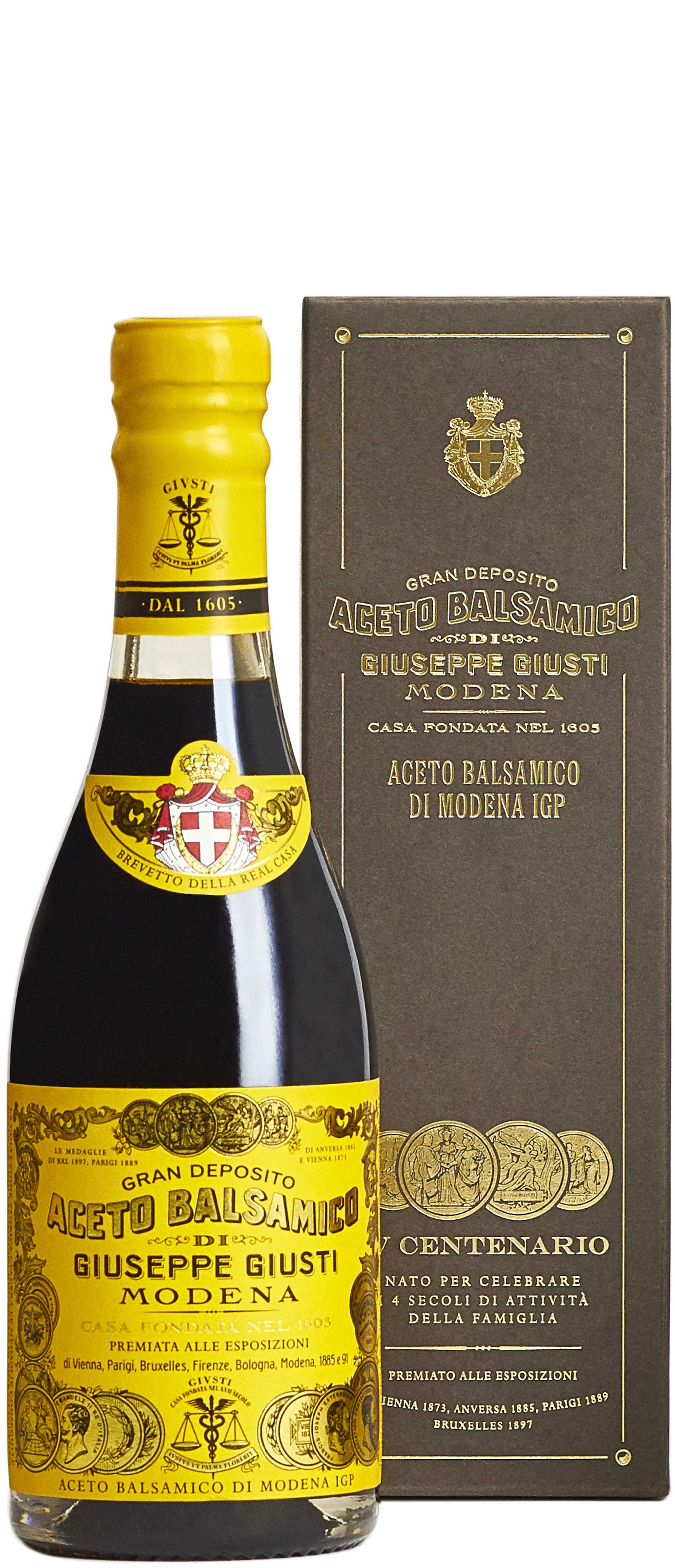 Giuseppe Giusti, 4 Medaglia d'Argento Quarto Centenario, Aceto Balsamico di Modena IGP