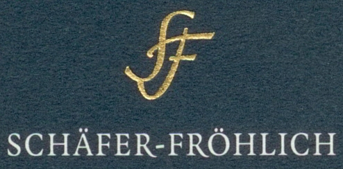 Schäfer-Fröhlich Logo in Schwarz - Vorderansicht