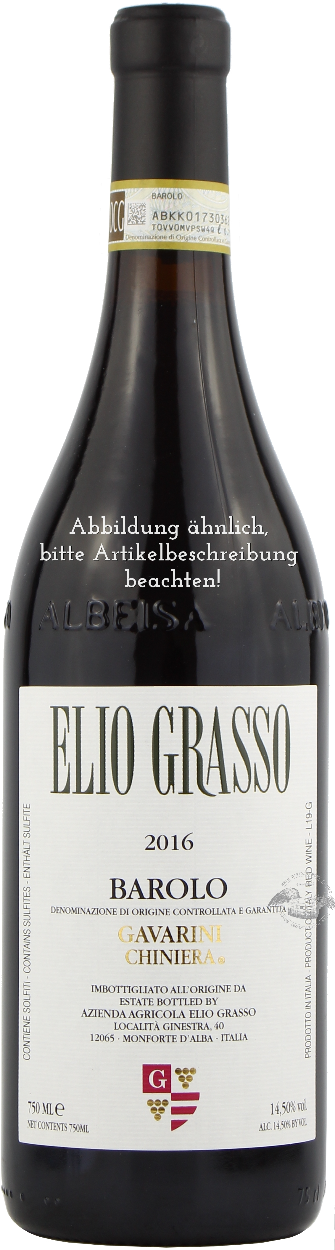 2016 Barolo DOCG 'Gavarini Chiniera' Magnum, Elio Grasso