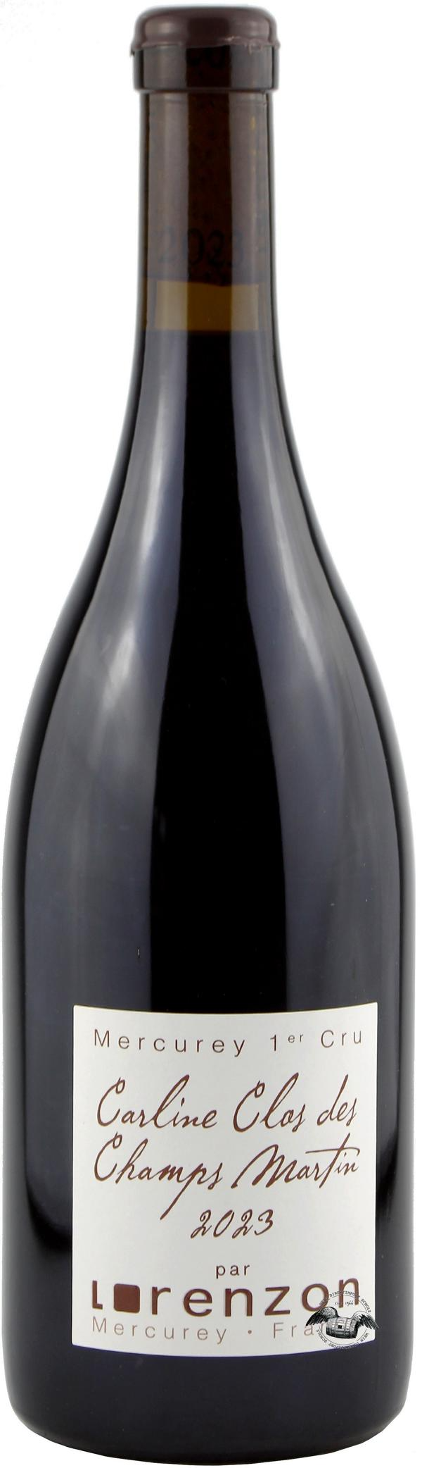 2023 Mercurey Rouge 'CARLINE' 1er Cru Clos Champ Martin