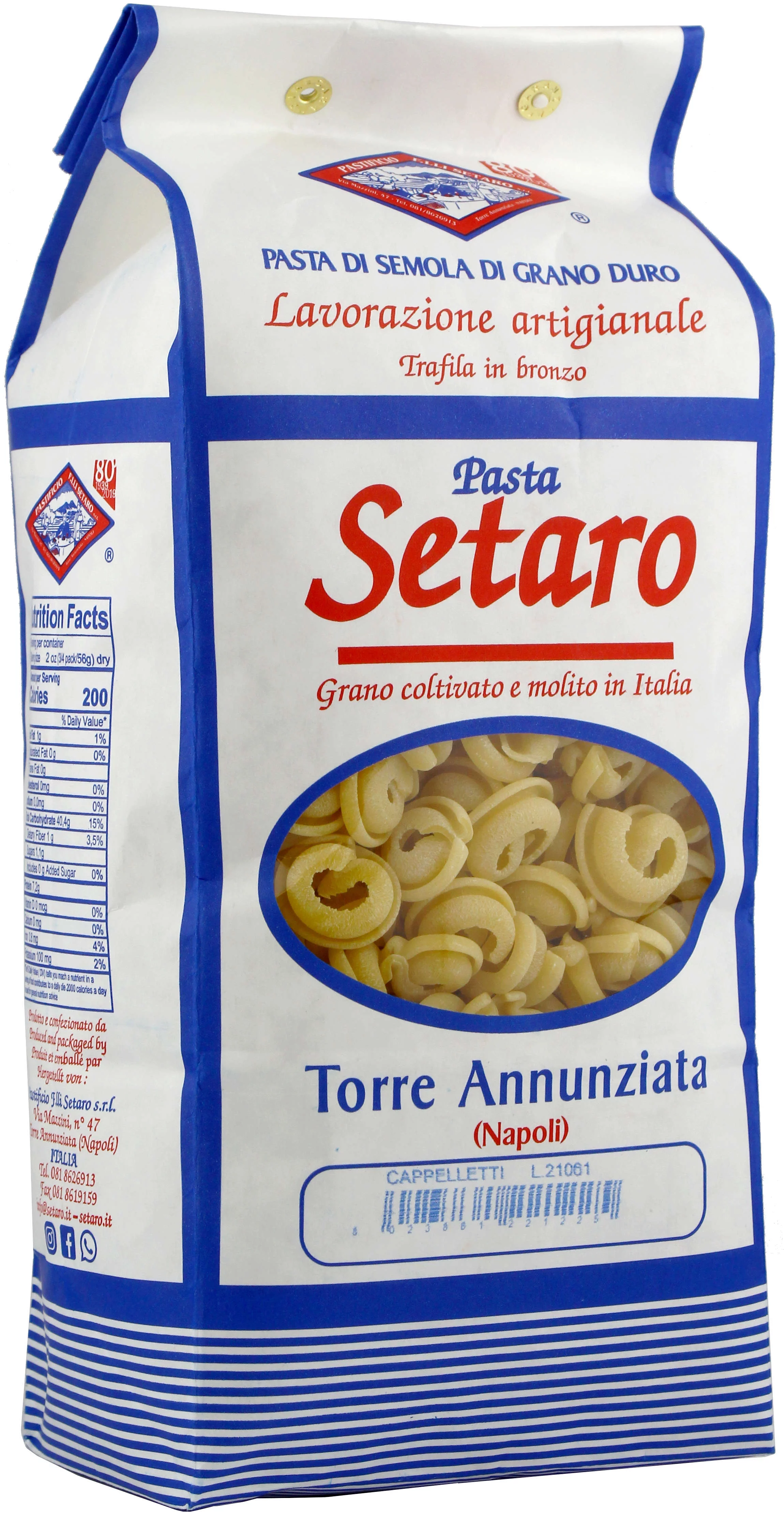 Pasta Cappelletti 1 kg, Setaro